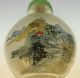 China,  Snuff Bottle,  Innen Bemalt Und Unterschrieben,  Vermutlich 19.  Jahrhundert Asiatika: China Bild 2