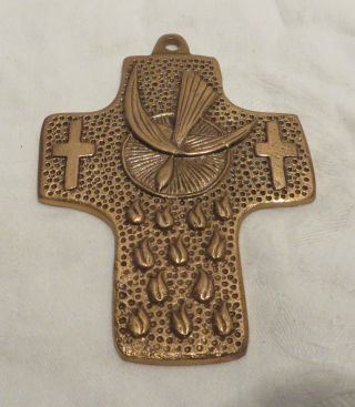 Schubladenfund Metallkreuz Aus Lourdes Kreuz Kruzifix Kommunion Kirche Schmuck Bild