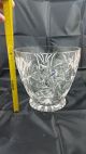 Edle Große Schwere Vase Sektkühler Pokal Aus Bleikristall Schleuderstern 3,  4 Kg Kristall Bild 3