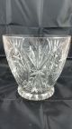 Edle Große Schwere Vase Sektkühler Pokal Aus Bleikristall Schleuderstern 3,  4 Kg Kristall Bild 4