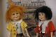 Max & Moritz Porzellan Puppen Reproduktion In Buchbox Dolls Porzellankopfpuppen Bild 1