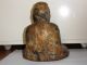 Sitzender Buddha Eisenguss Reste Von Vergoldung China 16.  /17.  Jh Asiatika: China Bild 7