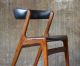 60er Palisander Armlehnstuhl Schreibtischstuhl 60s Arm Chair Rosewood Vodder ära 1960-1969 Bild 3
