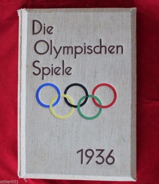 Die Olympischen Spiele 1936 Raumbildalbum Komplett Heinrich Hoffmann Band Bild