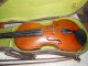 Sehr Alte Geige Violine C.  A.  Wunderlich Siebenbrunn (vogt) Schnäppchen Saiteninstrumente Bild 2