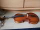 Sammlerstück Antike Geige Violine Mit Zettel Mit Koffer Russisch Cccp Saiteninstrumente Bild 3