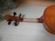Sammlerstück Antike Geige Violine Mit Zettel Mit Koffer Russisch Cccp Saiteninstrumente Bild 8