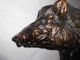 Wildschwein Keiler Schwein Bronze Skulptur Bronzefigur Vollplastisch Top Jagd & Fischen Bild 4