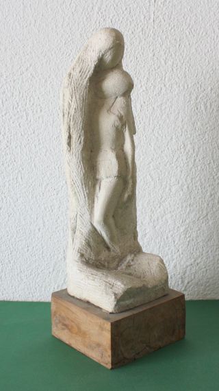 Professor Carlo Lotti,  Venezia_skulptur Aus Stein_madonna Mit Kind_unikat Bild
