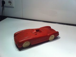 Vintage Spielzeug Porsche Spyder Mechanik Rennwagen Plastik Bild