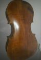 Cello Violoncello Violin Zettel Georg Winterling Fecit Hamburg Anno 1923 Saiteninstrumente Bild 2