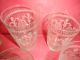 23449 6 X Art Deco Saftgläser Mundgeblasen Graviert Wine Glass Sgt Waterglasses Glas & Kristall Bild 6