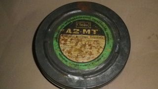 Filmdose Filmschachtel Antik Blech Metall Russischer Film 35mm A80 Bild