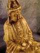 Alte Figur Eines Buddhas Auf Einem Lotussockel,  China/ostasien,  Alter ? Asiatika: Südostasien Bild 3