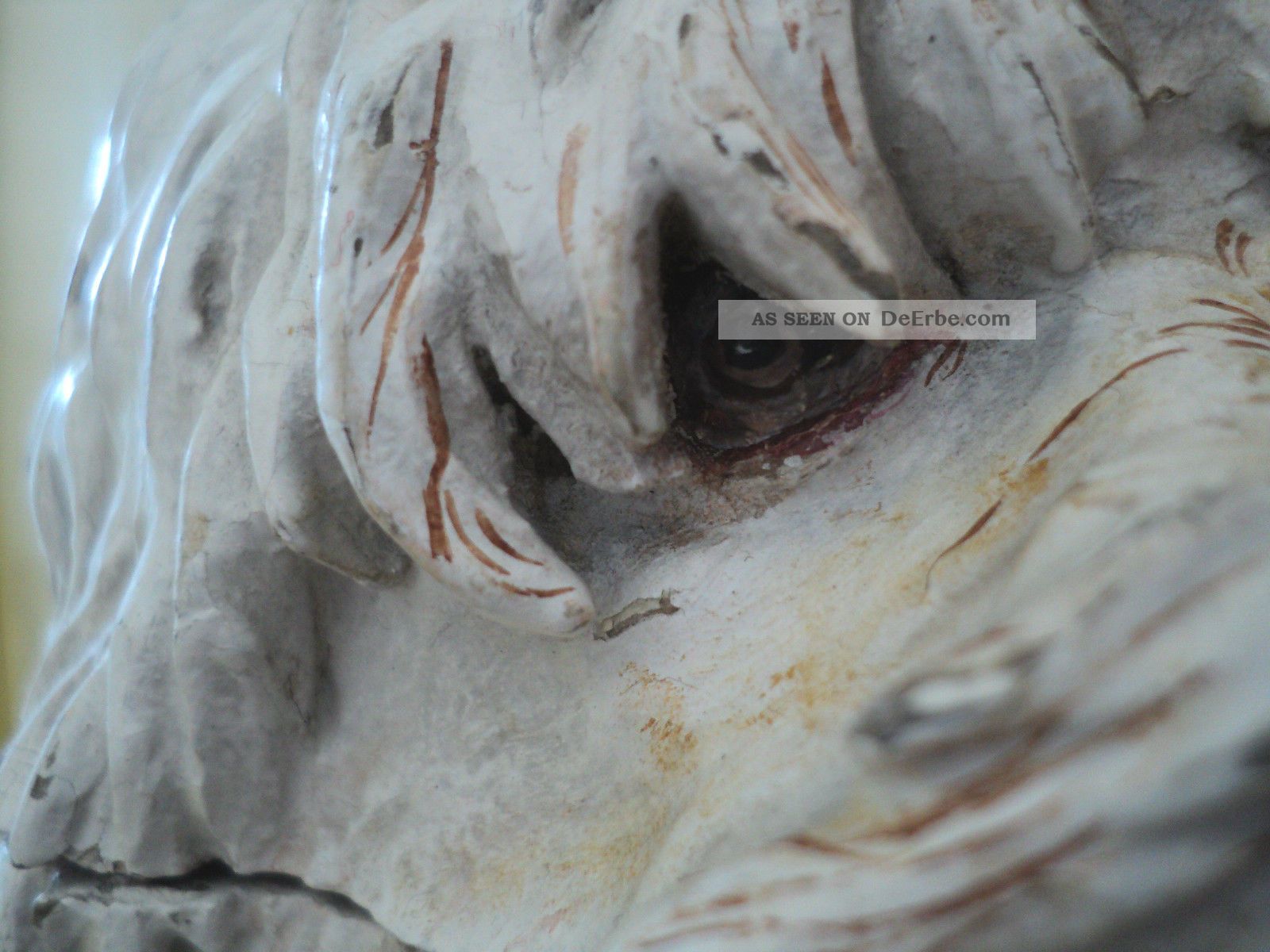 Knurrender Hund Als Raffiniertes Versteck Holz Dose Um 1870