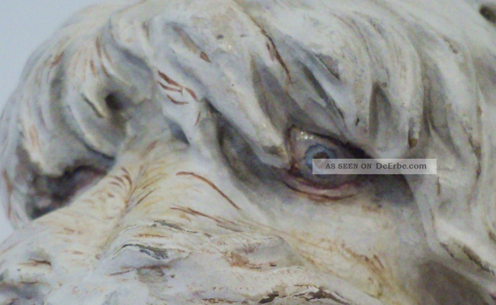 Knurrender Hund Als Raffiniertes Versteck Holz Dose Um 1870