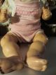 Antike Puppe,  Kopf,  Arme,  Beine Celluloit,  Körper Stoff,  Ca.  1920,  G F Porzellankopfpuppen Bild 7