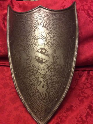 Altes Schild Eisen Armatura Antico Scudo In Ferro Bouclier Antique Shield Iron Bild