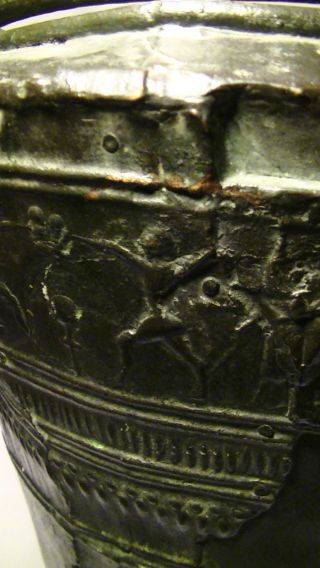 Altes,  Grosses Bronze Gefäss,  Amphore Mit Henkel,  Historische Motive,  Römisch Bild