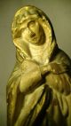 Sehr Alte Figur,  Skulptur,  Heilige Maria,  Antik,  Handarbeit Vor 1900 Bild 1