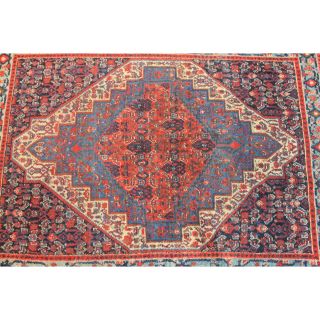 Antiker Alter Handgeknüpfter Orientteppich Herati Tappeto Carpet Rug 115x160cm Bild