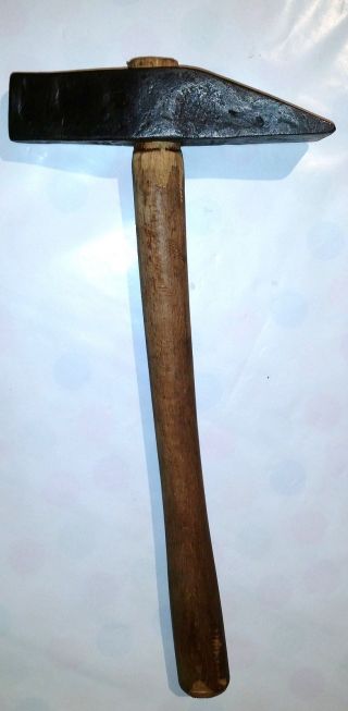 Antiker - Schlosserhammer Mit Punze 40 Cm 1760g Bild