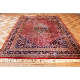 Wunderschön Edeler Handgeknüpfter Orient Teppich Blumen Teppich 270x180cm Bild