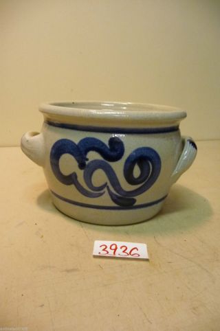 Nr.  3936.  Alter Schmalztopf Steintopf Keramik Topf Old Stoneware Pot Bild