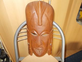 Holz - Maske Orginal Aus Afrika Bild