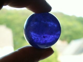 Quarz Kugel Ball Perle Glück 2,  8 Cm Motorik Bovis Selten Blau Heilwirkung Bild