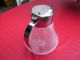 Kalte Ente Karaffe Saftkrug Glas Kanne 3 Liter Craquele Kristall Bild 1