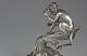 Silber Skulptur Affe 19.  Jahrhundert Um 1860 Meistermarke Silver 19th Century Objekte vor 1945 Bild 1