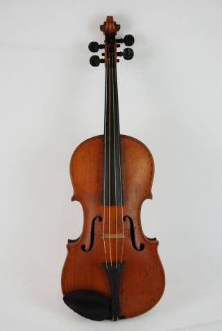Alte Deutsche Geige Um 1910 1920 Bild