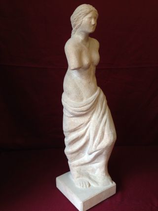 Sandsteinstatue - Nach Der Venus Von Milo,  Handarbeit Bild