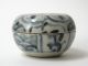 Antike Chinesische Blau - Weiße Keramik - Dose,  Box And Cover,  China Qing Dynastie Asiatika: China Bild 5