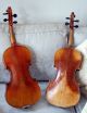2 Alte Geigen,  4/4 Mit Koffer,  Um 1900,  Violine Violin,  Spielfertig Saiteninstrumente Bild 5