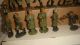 56 Seltene Elastolin,  Lineol,  Militär Masse Figuren,  Soldaten,  Alle Beschädigt 7,  5cm Elastolin & Lineol Bild 3
