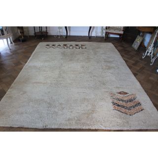 Schöner Dekorativer Handgeknüpfter Atlas Berber Orientteppich Carpet 350x250 Bild