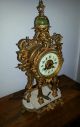 Massive Antike Uhr / 1903 / 45x25x15cm / 4,  3kg 112 Jahre Alt / Antikuhr / Erbstk Antike Bild 3