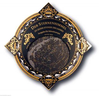 Drehbare Pracht - Sternkarte Vom Hoflieferanten Golddruck Replika Von 1899 Bausatz Bild