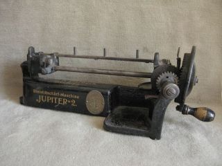 Antike 19 J.  H.  Bleistiftschärf - Maschine 