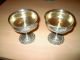 2x Reed & Barton King Francis 1661 Silverplate Champagne / Sherbert Dessert Cups Objekte vor 1945 Bild 2