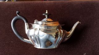 Antique Sterling Teekanne 1900 - Henry Matthews Bild