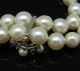 Schöne Ausgefallene Perlen Kette Mit Opal & Brillanten Aus 585er Gold - S3216 Ketten Bild 3