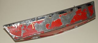 Altes Boot Kaiserzeit Rot Schwarz Weiss Eventuell Jahrmarkt Kahn Mit T Um 1900 Bild