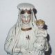 Zwei PrÄchtige Alte Madonnen Mutter Gottes Figuren Mit Jesuskind Aus Porzellan Skulpturen & Kruzifixe Bild 2