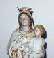 Zwei PrÄchtige Alte Madonnen Mutter Gottes Figuren Mit Jesuskind Aus Porzellan Skulpturen & Kruzifixe Bild 3