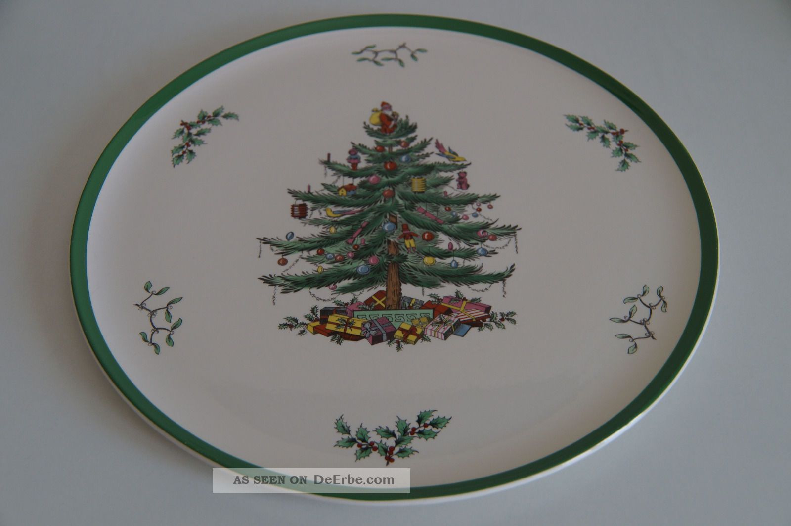 Spode Christmas Tree Papierservietten Mit Roter Bordüre – Festlich & Praktisch Für Feiertage