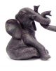 Tierplastik 2 Kleine Spielende Elefanten Tolle Dekoration,  51 Cm Lang Ab 2000 Bild 1