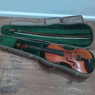 Violina Antike Alte Geige Joseph Guarnerius Fecit 1740 / RaritÄt Instrument Bild